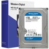 西部数据(WD)蓝盘 1TB SATA6Gb/s 7200转64MB 台式机械硬盘