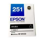 爱普生（EPSON）T251 黑色原装墨盒 (适用WF-M1030/WF-M1138机型)约2400页